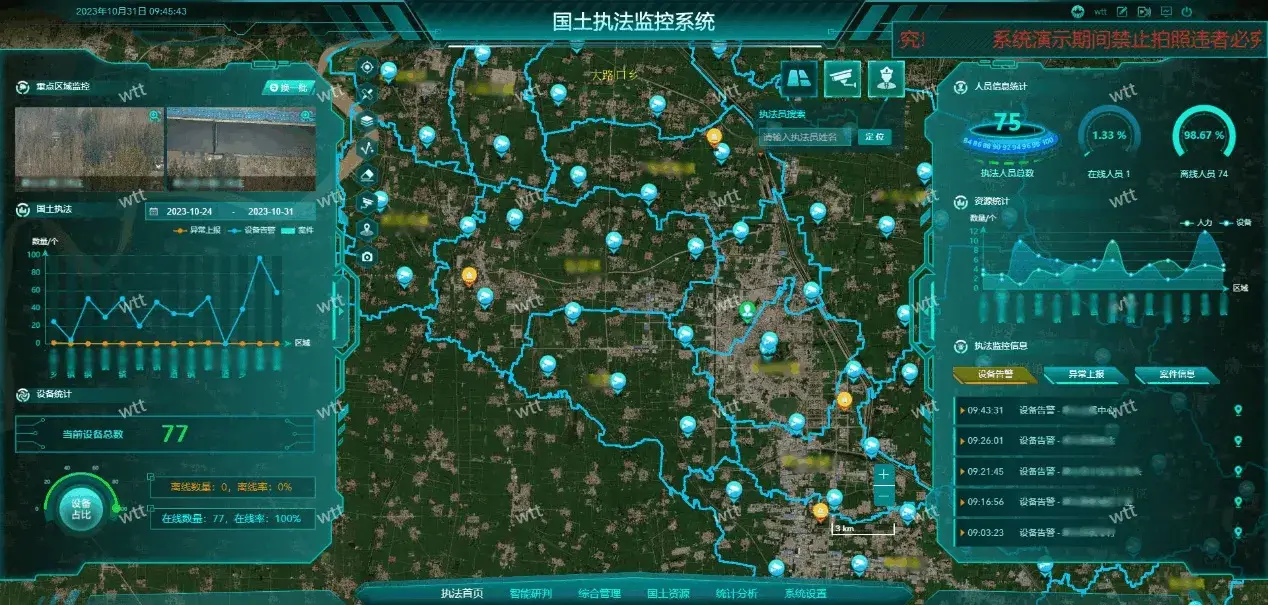 国土执法监控系统